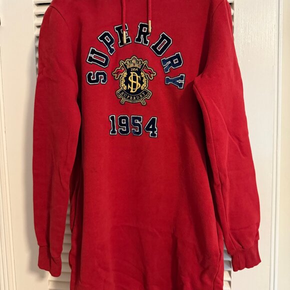 Red Long and Warm sweater - Super Dry XS - Picture 1 of 6